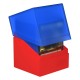 Caja de cartas Ultimate Guard Boulder 100+ Synergy azul y rojo