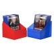 Caja de cartas Ultimate Guard Boulder 100+ Synergy azul y rojo