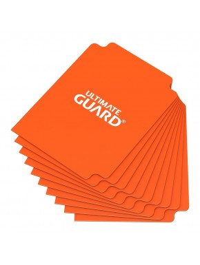 Divisores de cartas Ultimate Guard anaranjados