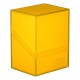 Boîte à cartes Ultimate Guard Boulder 80+ ambre