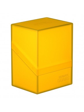 Boîte à cartes Ultimate Guard Boulder 80+ ambre
