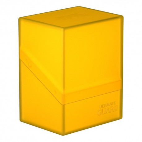 Boîte à cartes Ultimate Guard Boulder 80+ ambre