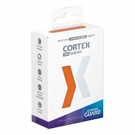 Pacote de capas Cortex Ultimate Guard na cor laranja