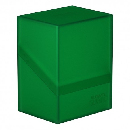 Caja Ultimate Guard Boulder 80+ en color esmeralda