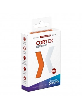 Protèges orange Ultimate Guard Cortex pour cartes