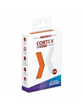 Protège-cartes Cortex Matte orange taille japonaise