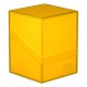 Deck box Ultimate Guard Boulder 100+ en color ámbar.