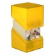 Deck box Ultimate Guard Boulder 100+ en color ámbar.