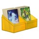 Deck box Ultimate Guard Boulder 100+ en color ámbar.