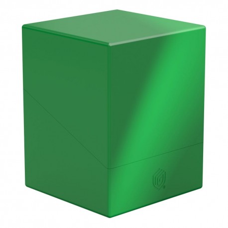Boîte à cartes verte Ultimate Guard Boulder 100+ Solid