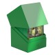 Boîte à cartes verte Ultimate Guard Boulder 100+ Solid