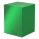 Boîte à cartes verte Ultimate Guard Boulder 100+ Solid