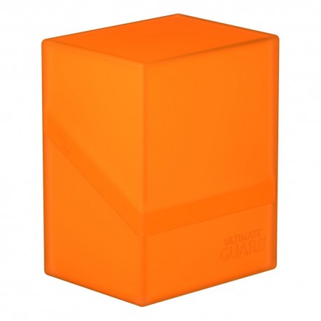 Boîte à cartes Ultimate Guard Boulder 80+ orange