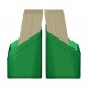 Boulder Deck Case esmeralda Ultimate Guard 60+ para cartas