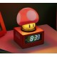 Réveil avec design champignon de Super Mario