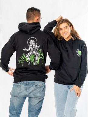 Sweat à capuche noir Beetlejuice World Tour