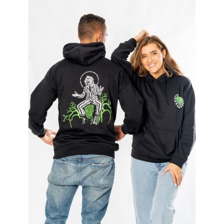 Sweat à capuche noir Beetlejuice World Tour