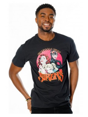 T-shirt Gotham City Sirens avec design vintage