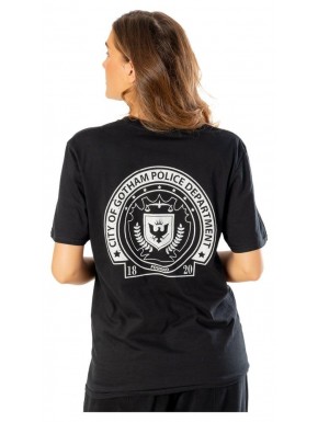 T-shirt noir Batman GCPD