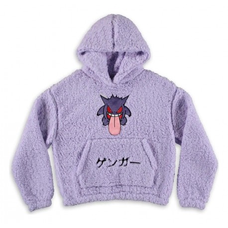 Sweat Pokémon lilas avec Gengar