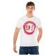 T-shirt blanc avec design rouge Plateforme 9 3/4 de Harry Potter
