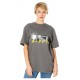 T-shirt gris avec design Joker de DC Comics