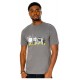 T-shirt gris avec design Joker de DC Comics