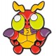 Pin Digimon Tentomon aux couleurs vives.