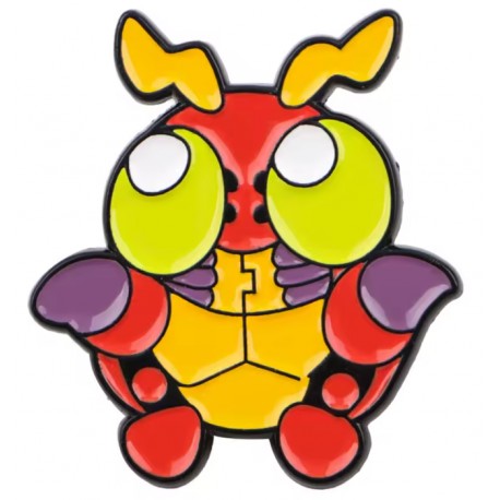 Pin Digimon Tentomon aux couleurs vives.