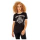 T-shirt noir Harry Potter avec emblème de Poudlard
