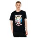 T-shirt noir Harley Quinn Puddin' style anime de DC Comics