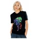 T-shirt noir avec design de The Joker de DC Comics