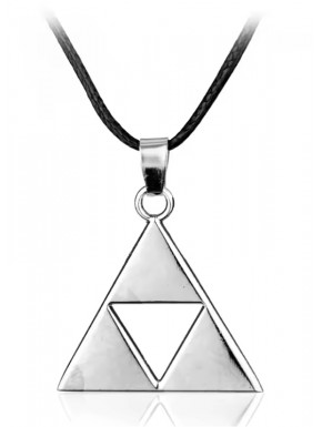 Pendentif Triforce de Zelda en zinc