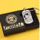Colgante de acero Luffy Wanted One Piece en caja negra