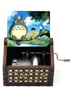 Boîte à musique Totoro avec design de pêche