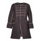 Manteau pirate marron Edward Justaucorps