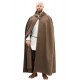 Cape viking marron avec capuche