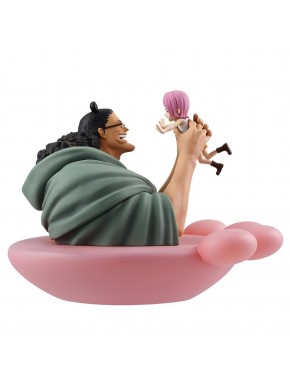 Figurine One Piece Kuma et Bonney 13 cm