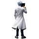 Figura Gintama Ginpachi Sakata com casaco branco
