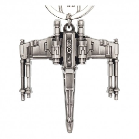 Porte-clés X-Wing métallique Star Wars