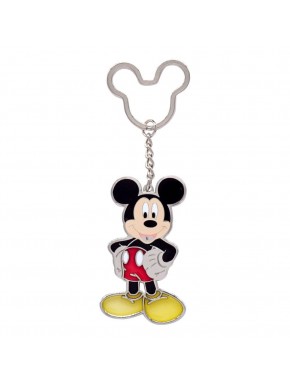 Porte-clés en métal Mickey Disney sous licence officielle