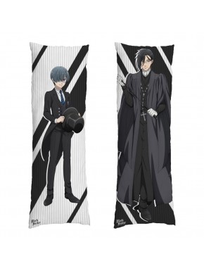 Taie d'oreiller Black Butler avec Ciel et Sebastian