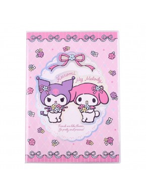 Cahier Sanrio Kuromi et My Melody avec design pastel.