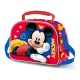 Sac à lunch 3D Mickey Mouse rouge avec poignée réglable