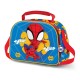 Sac à lunch 3D Spiderman bleu
