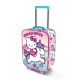 Mala trolley rosa Hello Kitty com unicórnio