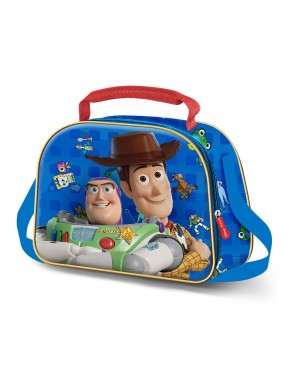 Sac repas 3D bleu Toy Story avec design en relief