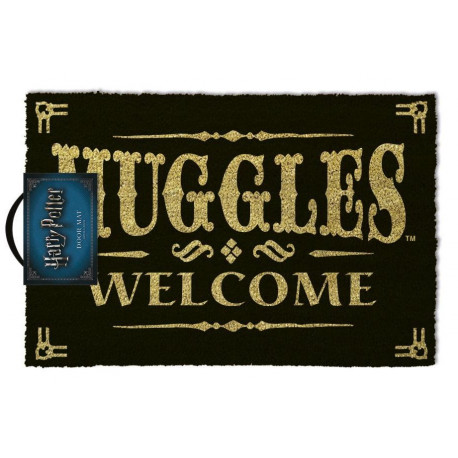 Felpudo coco Harry Potter Muggles Welcome