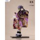 Estátua Homura Akemi em kimono roxo 45 cm