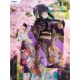 Estátua Homura Akemi em kimono roxo 45 cm